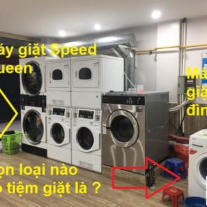 Máy giặt Speed Queen cho tiệm giặt là