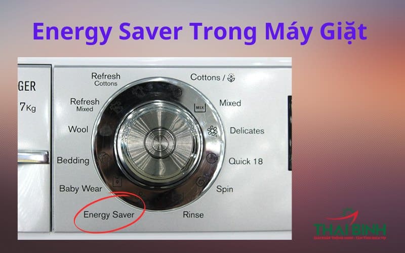 Energy Saver Trong Máy Giặt