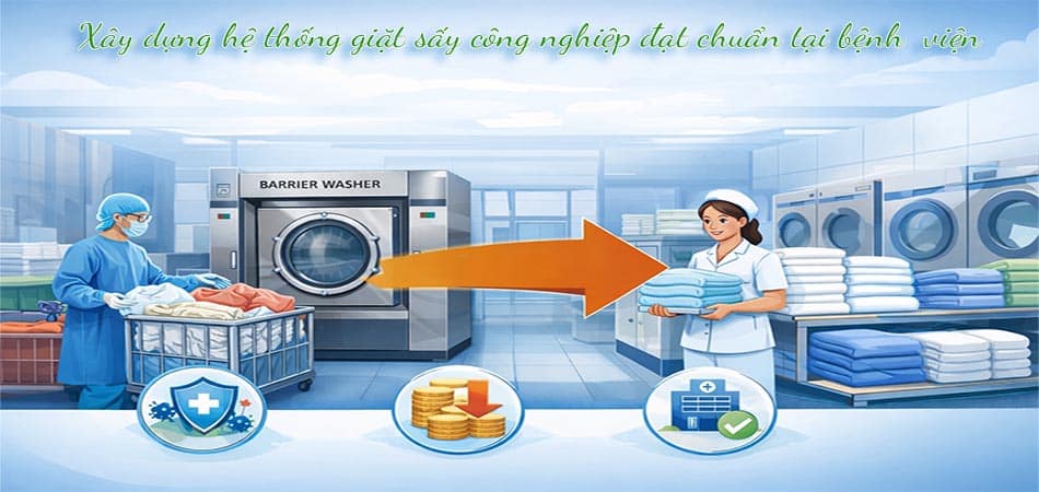 Khám phá công việc hàng ngày của nhân viên giặt sấy trong bệnh viện 12