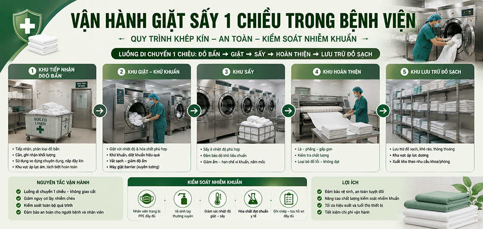 8 lý do nhà máy, xí nghiệp cần vận hành xưởng giặt công nghiệp riêng biệt 13