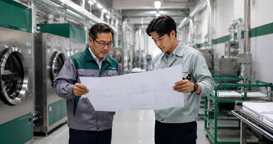 Cung cấp giải pháp và thiết bị giặt sấy công nghiệp cho ngành y tế hàng đầu Việt Nam 11