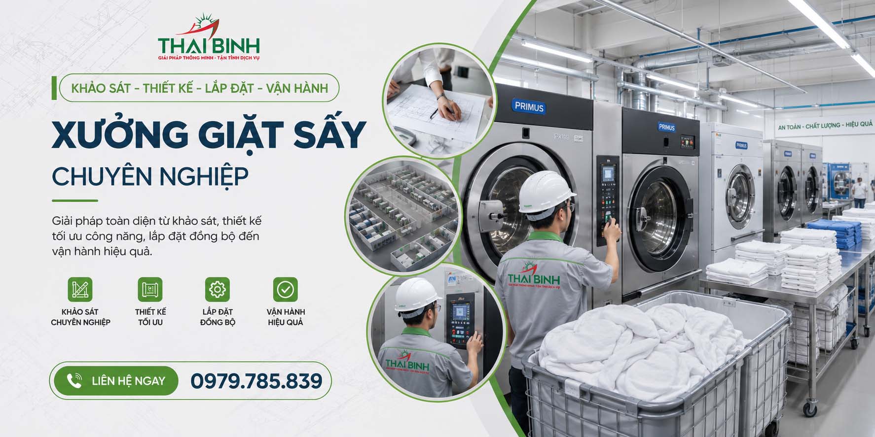 Giải pháp xưởng giặt sấy công nghiệp cho nhà máy xí nghiệp hiệu quả 11 Giải pháp xưởng giặt sấy công nghiệp cho nhà máy xí nghiệp hiệu quả